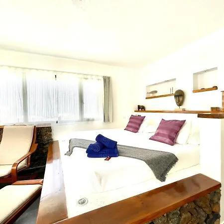 7 Con Piscina, Jacuzzi Y Barbacoa Privada * Tinajo